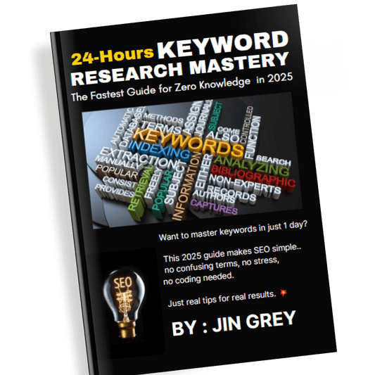 24 - Hours Keyword Research Mastery - Jin Grey